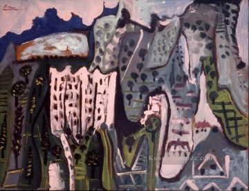  picasso - Paysage Mougins 8 1965 Kubismus Pablo Picasso